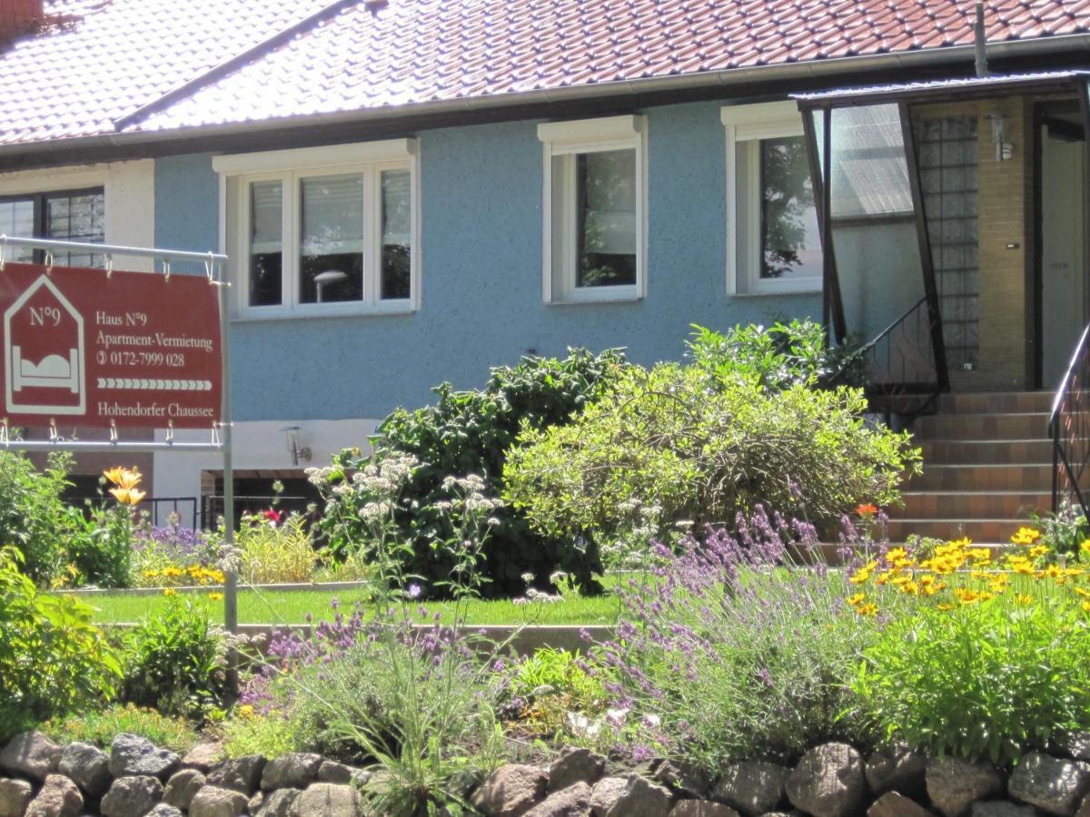 Haus N°9 Apartman Hohendorf  Kültér fotó